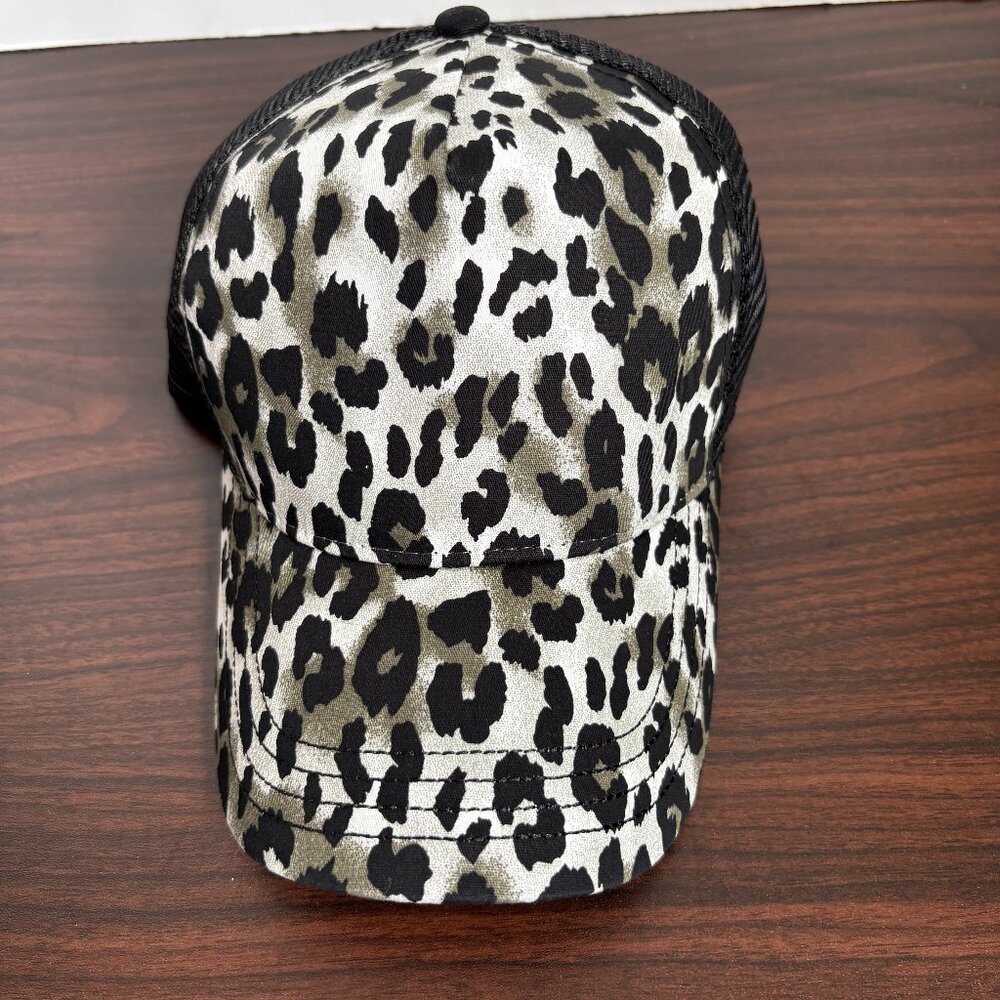 Animal Print Fashion Trucker Cap Y2K Streetwear Skatecore Safari Chic